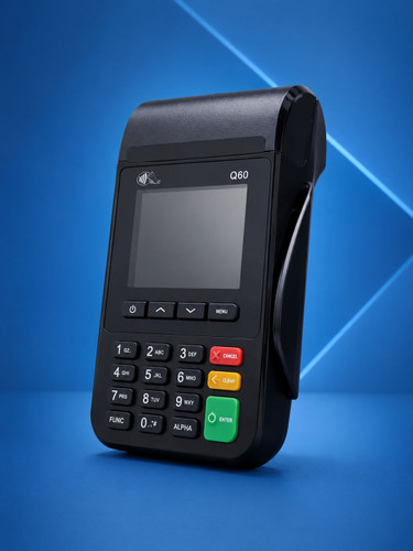 دستگاه کارتخوان سیار آکبند 4G Wifi مدل Pax Q60